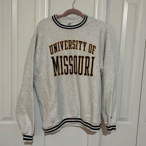 Mizzou crewneck sweatshirt